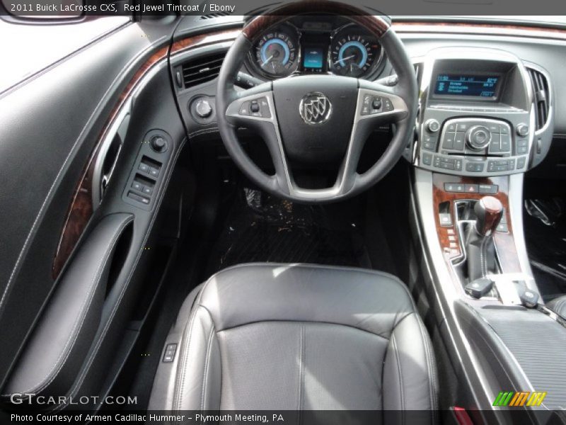 Red Jewel Tintcoat / Ebony 2011 Buick LaCrosse CXS