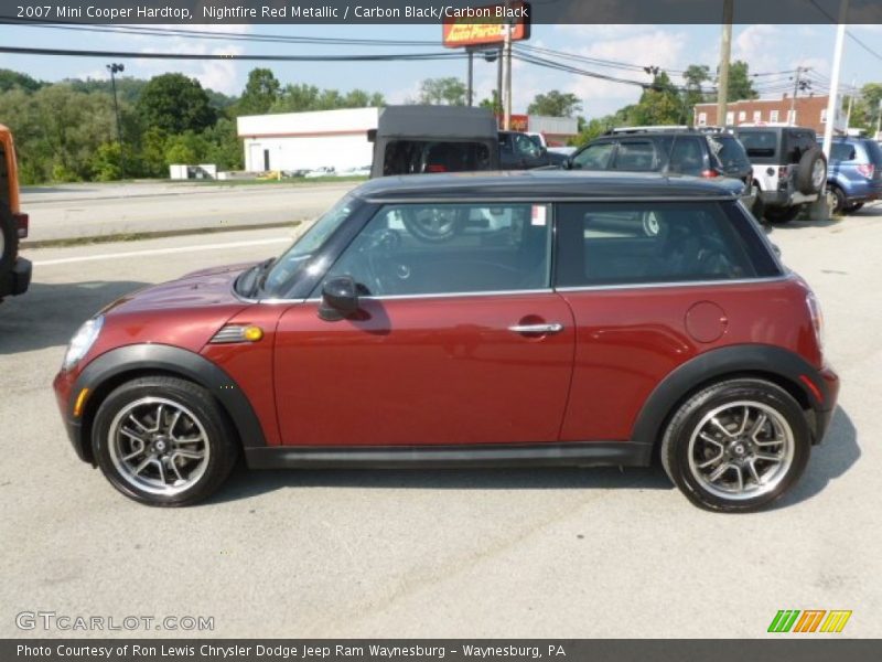 Nightfire Red Metallic / Carbon Black/Carbon Black 2007 Mini Cooper Hardtop