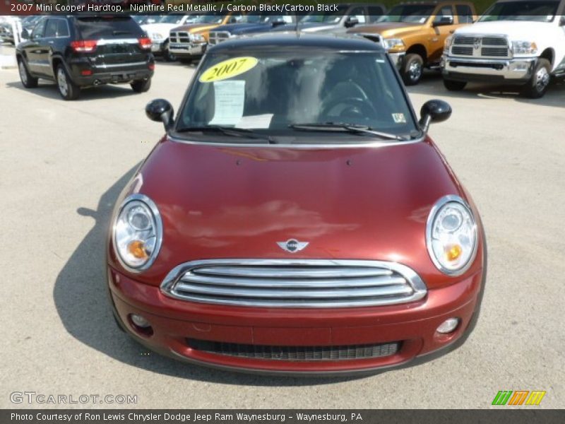Nightfire Red Metallic / Carbon Black/Carbon Black 2007 Mini Cooper Hardtop