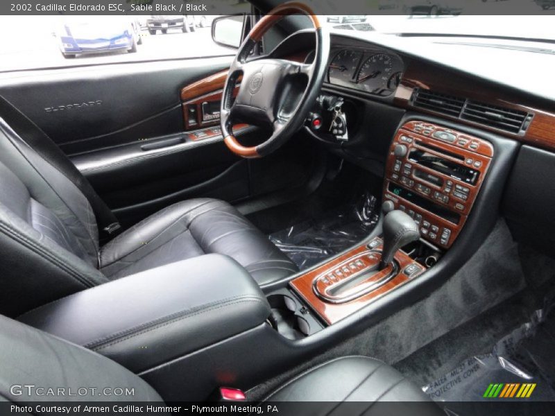 Sable Black / Black 2002 Cadillac Eldorado ESC