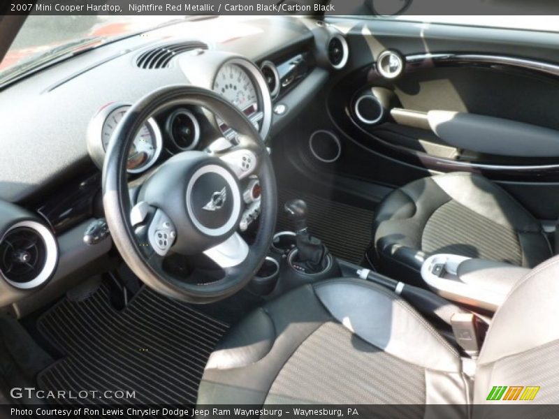Nightfire Red Metallic / Carbon Black/Carbon Black 2007 Mini Cooper Hardtop