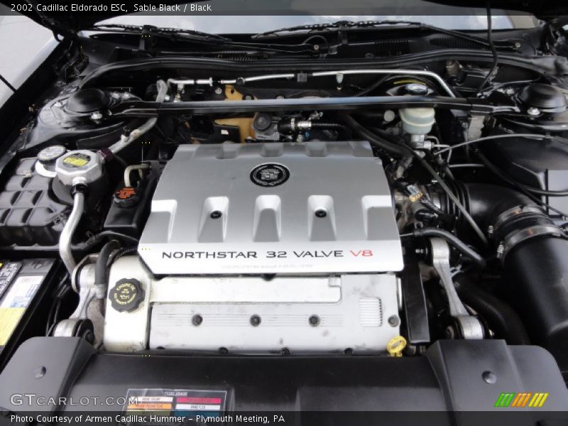  2002 Eldorado ESC Engine - 4.6 Liter DOHC 32V Northstar V8