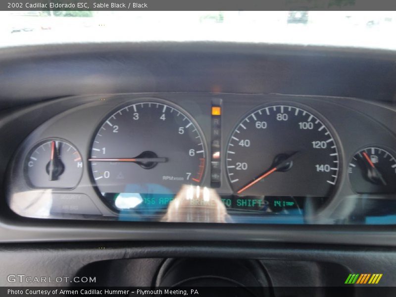  2002 Eldorado ESC ESC Gauges