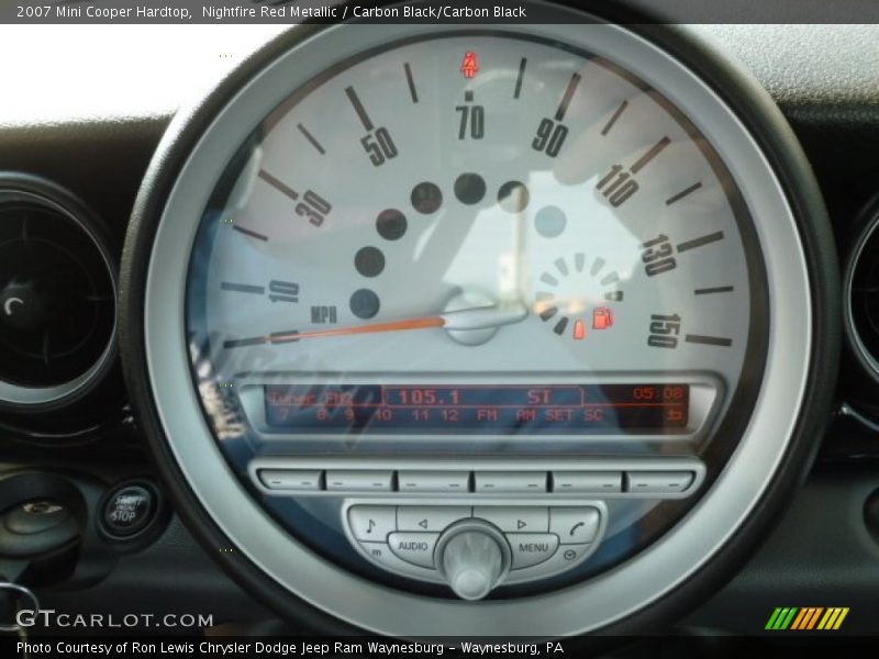 Nightfire Red Metallic / Carbon Black/Carbon Black 2007 Mini Cooper Hardtop