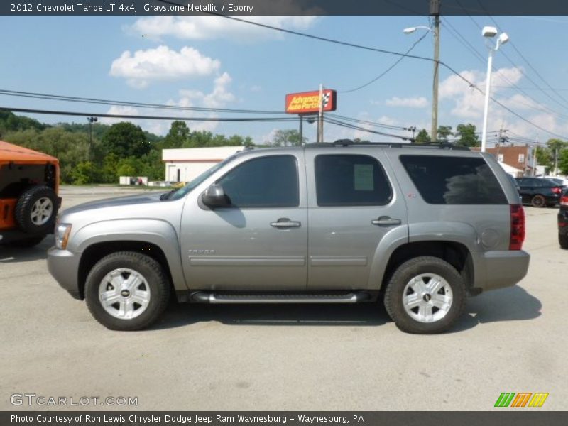 Graystone Metallic / Ebony 2012 Chevrolet Tahoe LT 4x4