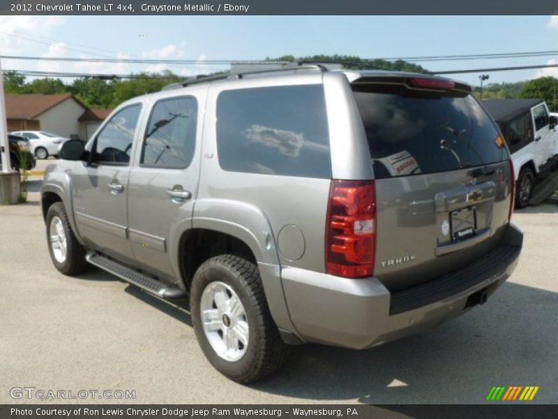 Graystone Metallic / Ebony 2012 Chevrolet Tahoe LT 4x4