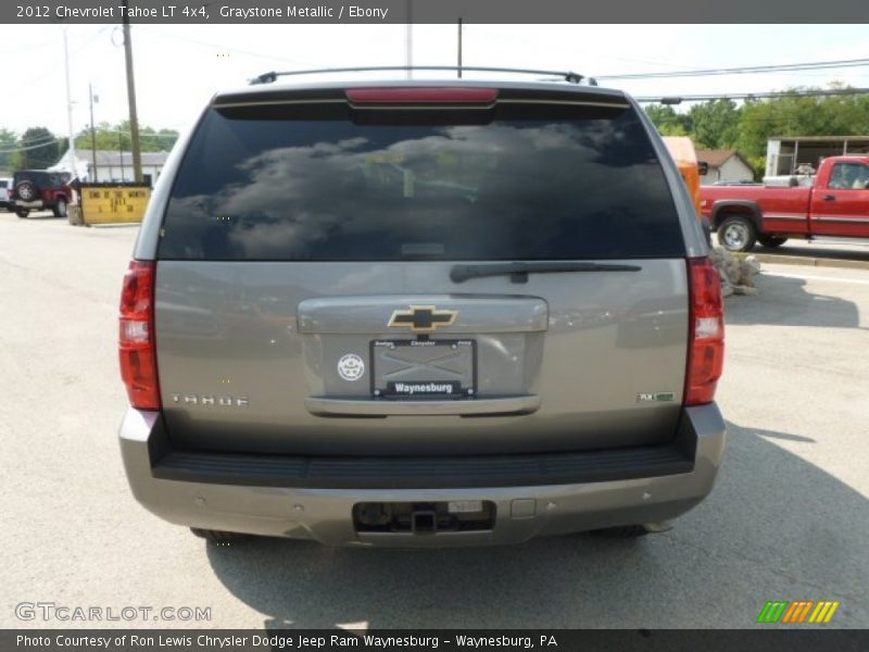 Graystone Metallic / Ebony 2012 Chevrolet Tahoe LT 4x4