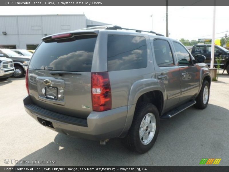 Graystone Metallic / Ebony 2012 Chevrolet Tahoe LT 4x4