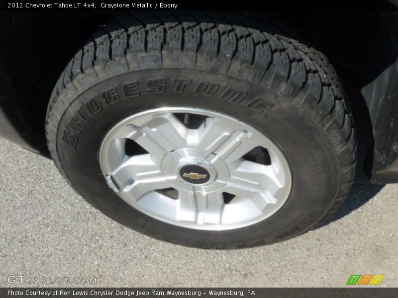Graystone Metallic / Ebony 2012 Chevrolet Tahoe LT 4x4