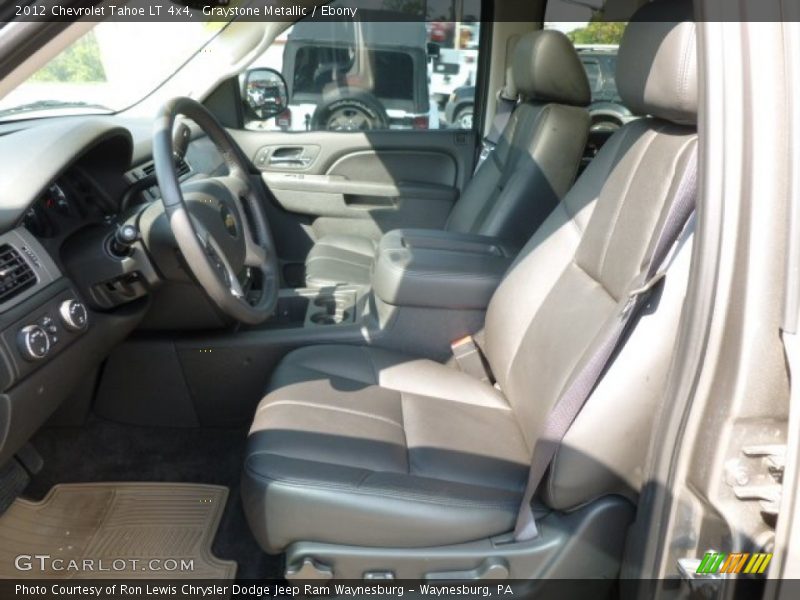 Graystone Metallic / Ebony 2012 Chevrolet Tahoe LT 4x4