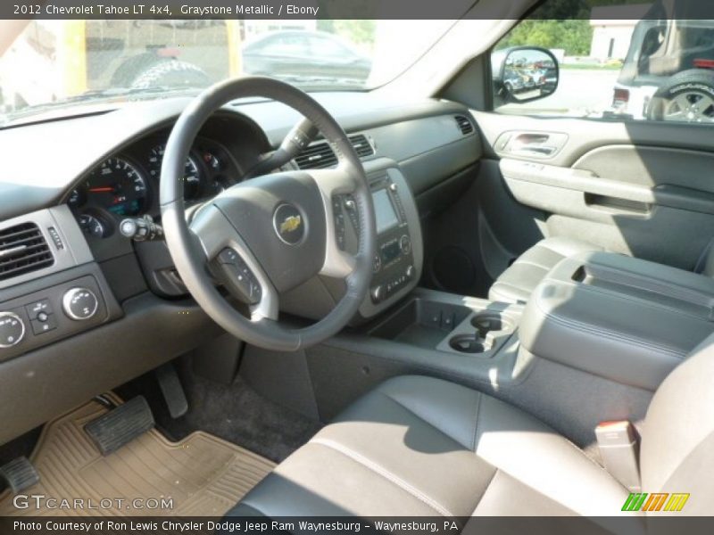 Graystone Metallic / Ebony 2012 Chevrolet Tahoe LT 4x4