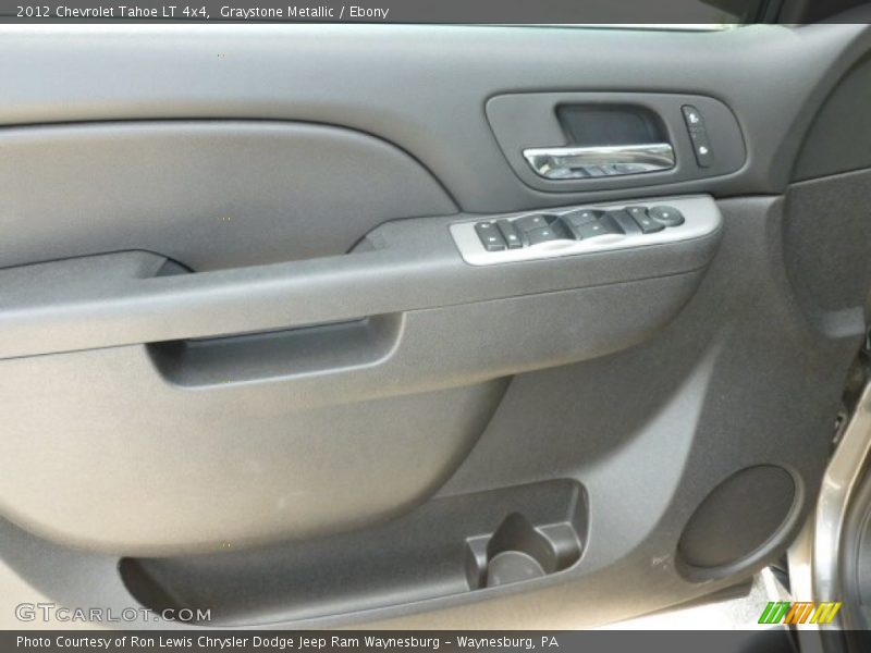 Graystone Metallic / Ebony 2012 Chevrolet Tahoe LT 4x4