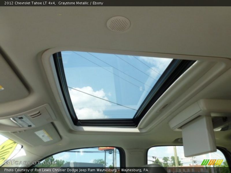 Graystone Metallic / Ebony 2012 Chevrolet Tahoe LT 4x4