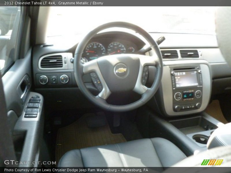 Graystone Metallic / Ebony 2012 Chevrolet Tahoe LT 4x4