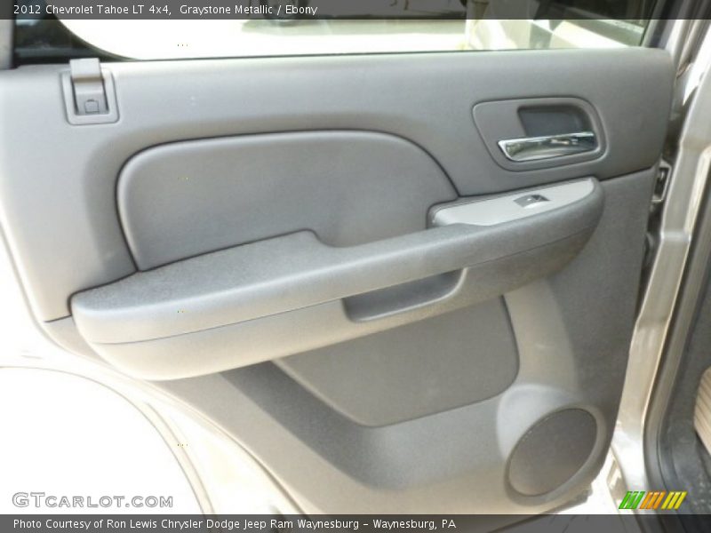 Graystone Metallic / Ebony 2012 Chevrolet Tahoe LT 4x4