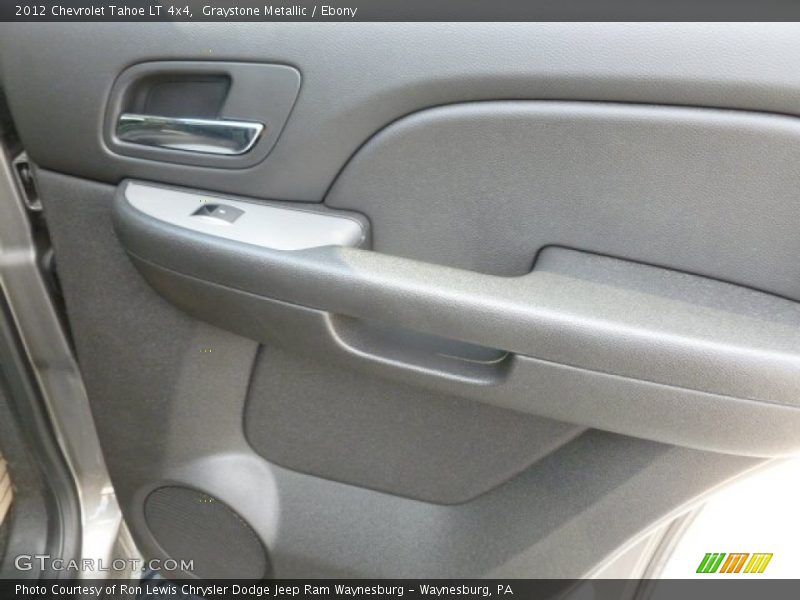 Graystone Metallic / Ebony 2012 Chevrolet Tahoe LT 4x4