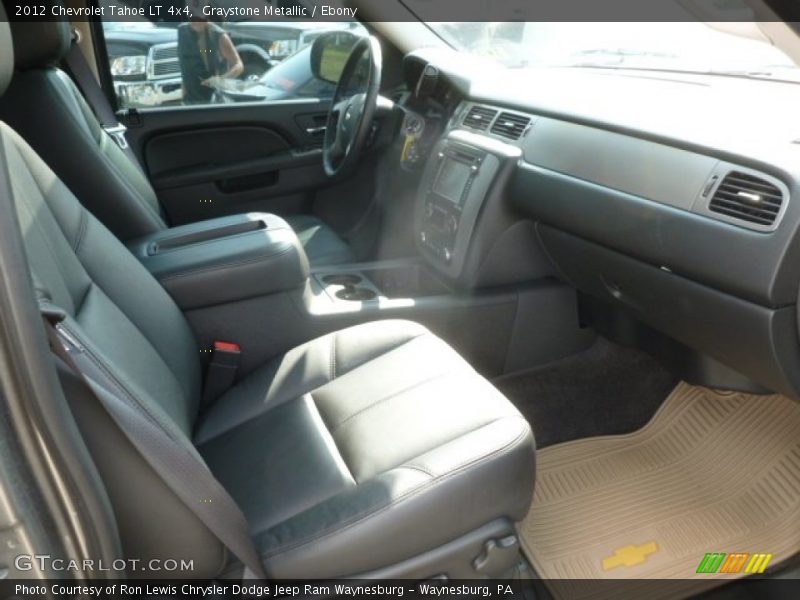 Graystone Metallic / Ebony 2012 Chevrolet Tahoe LT 4x4