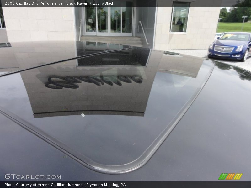 Black Raven / Ebony Black 2006 Cadillac DTS Performance
