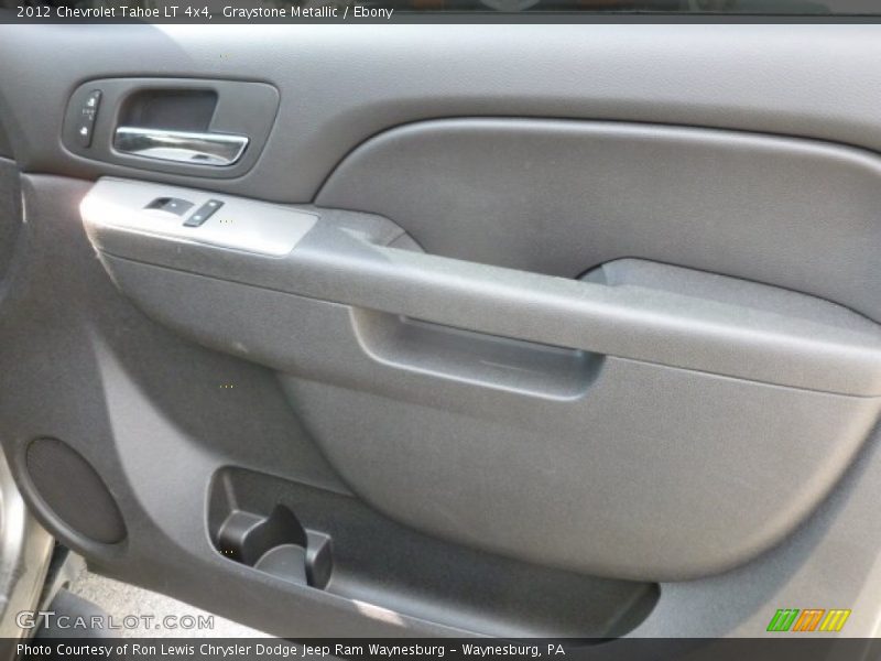Graystone Metallic / Ebony 2012 Chevrolet Tahoe LT 4x4