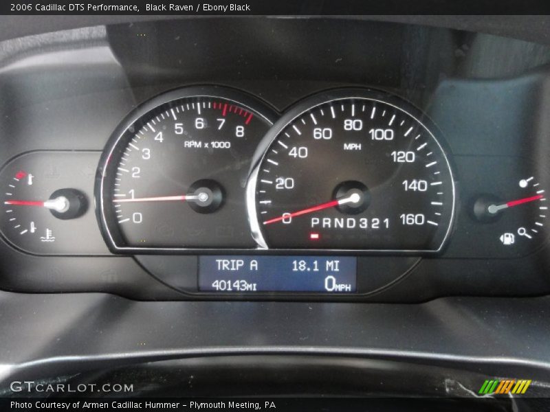 Black Raven / Ebony Black 2006 Cadillac DTS Performance