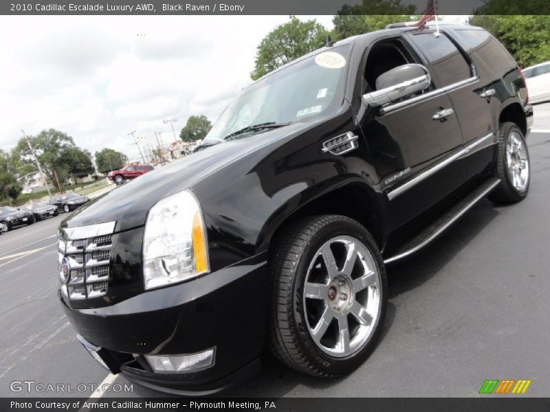 Black Raven / Ebony 2010 Cadillac Escalade Luxury AWD