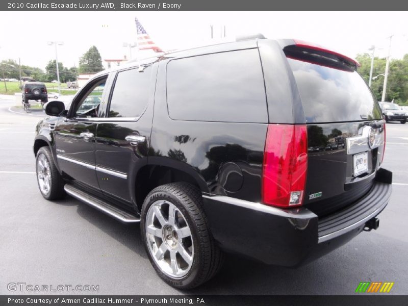 Black Raven / Ebony 2010 Cadillac Escalade Luxury AWD