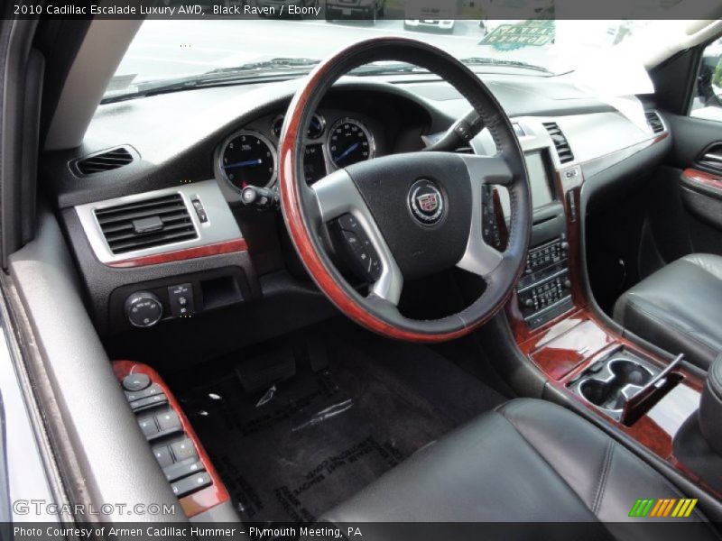 Black Raven / Ebony 2010 Cadillac Escalade Luxury AWD