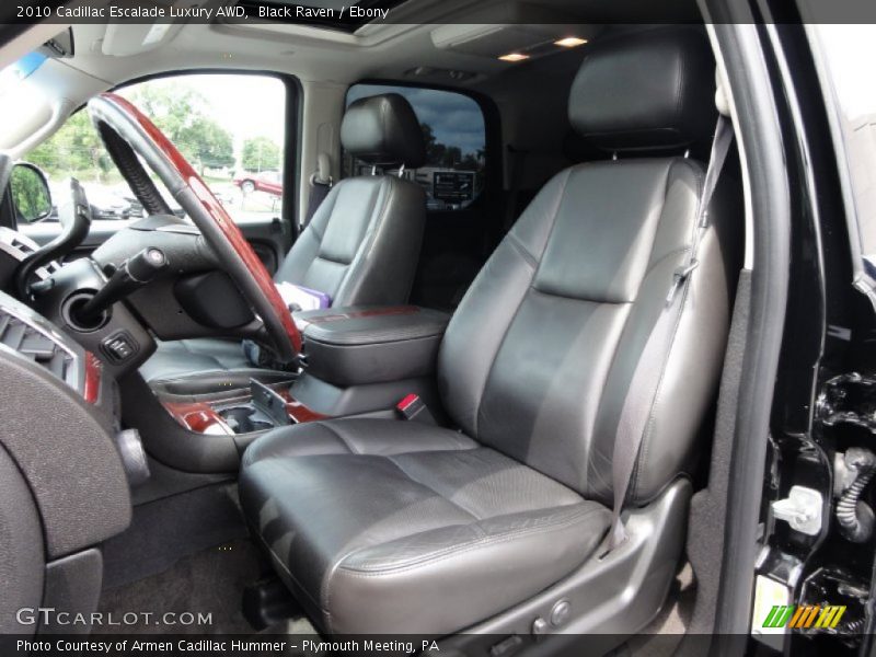 Black Raven / Ebony 2010 Cadillac Escalade Luxury AWD