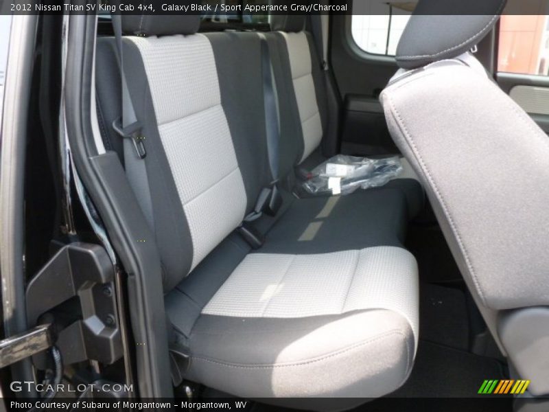 Galaxy Black / Sport Apperance Gray/Charcoal 2012 Nissan Titan SV King Cab 4x4