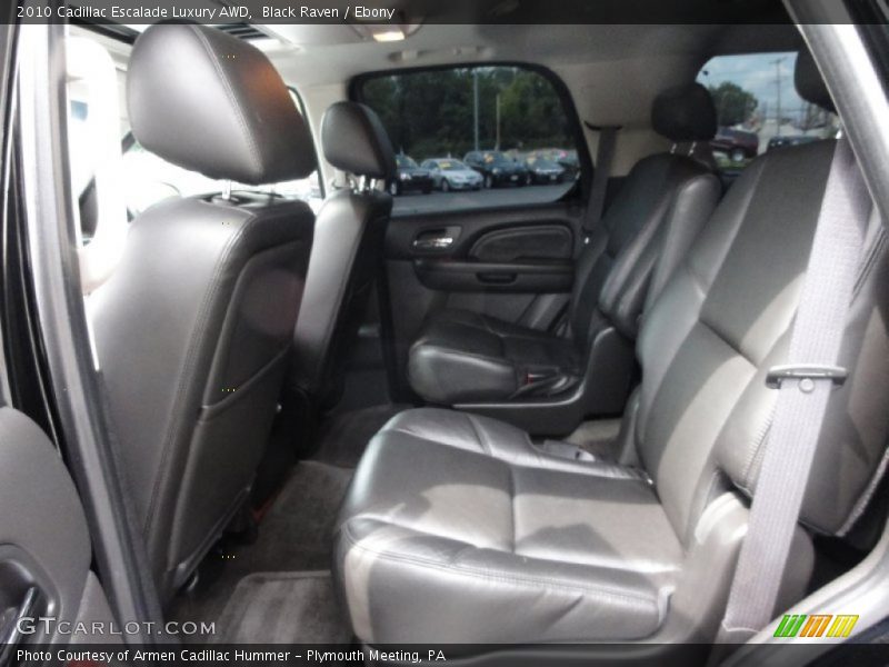 Black Raven / Ebony 2010 Cadillac Escalade Luxury AWD