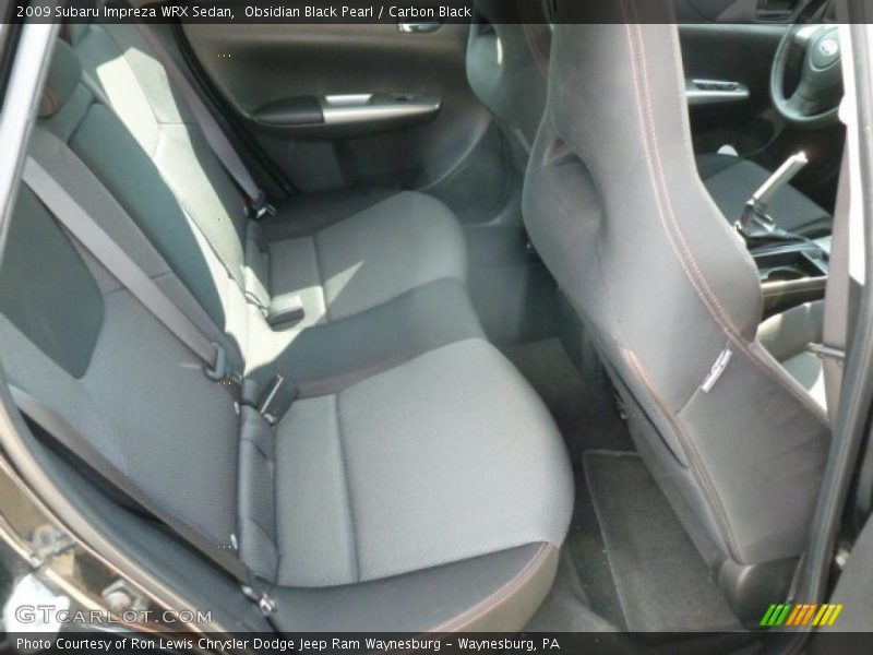 Obsidian Black Pearl / Carbon Black 2009 Subaru Impreza WRX Sedan