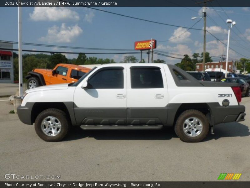  2002 Avalanche Z71 4x4 Summit White