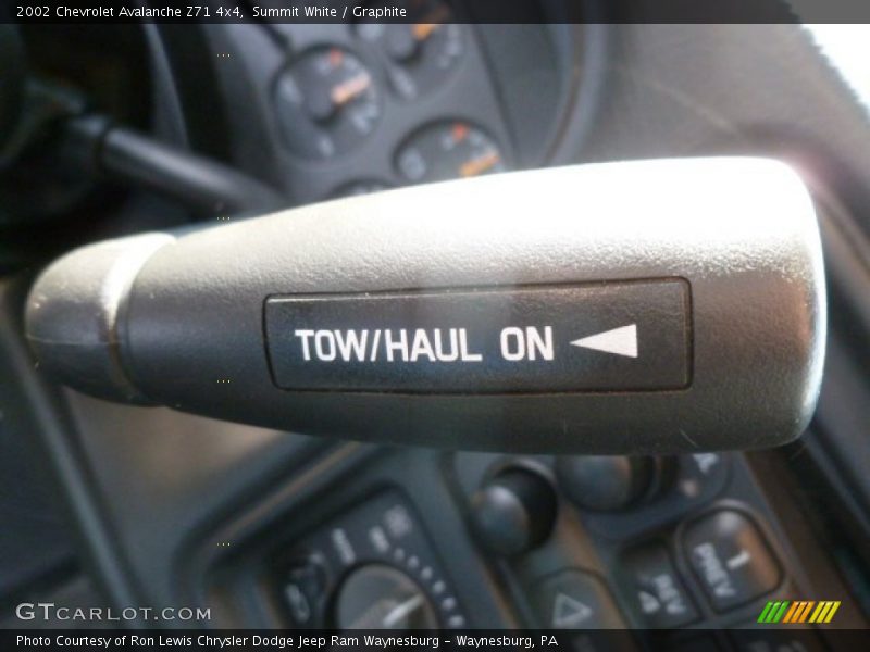 Summit White / Graphite 2002 Chevrolet Avalanche Z71 4x4