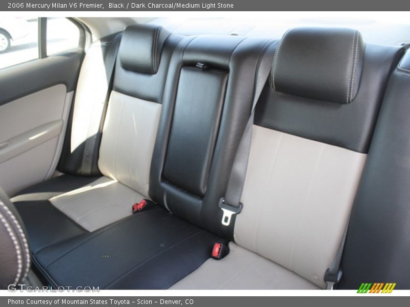 Black / Dark Charcoal/Medium Light Stone 2006 Mercury Milan V6 Premier
