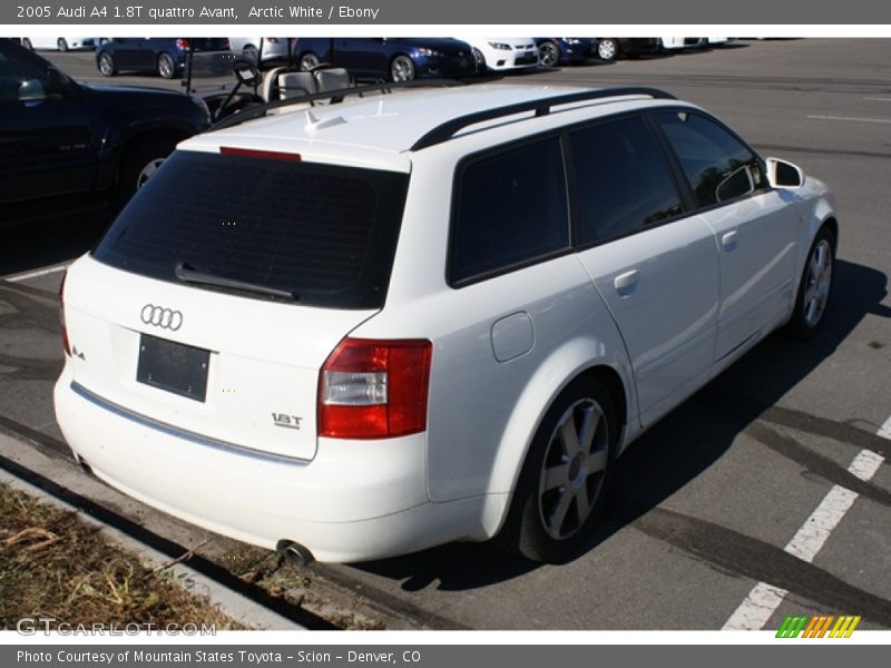 Arctic White / Ebony 2005 Audi A4 1.8T quattro Avant