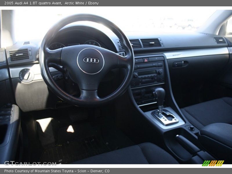Arctic White / Ebony 2005 Audi A4 1.8T quattro Avant