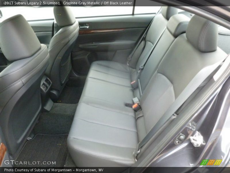 Graphite Gray Metallic / Off Black Leather 2013 Subaru Legacy 2.5i Limited
