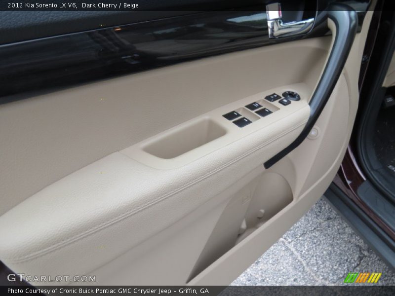 Dark Cherry / Beige 2012 Kia Sorento LX V6