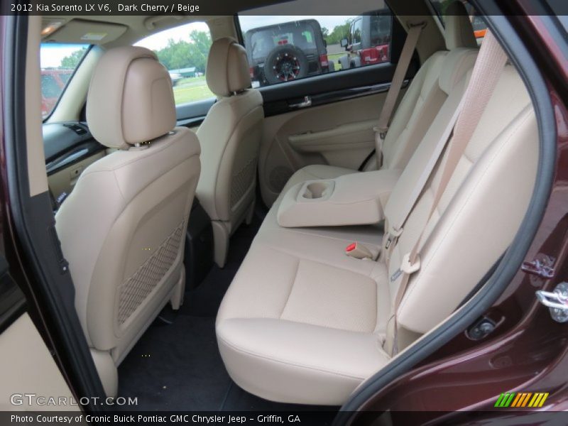 Dark Cherry / Beige 2012 Kia Sorento LX V6