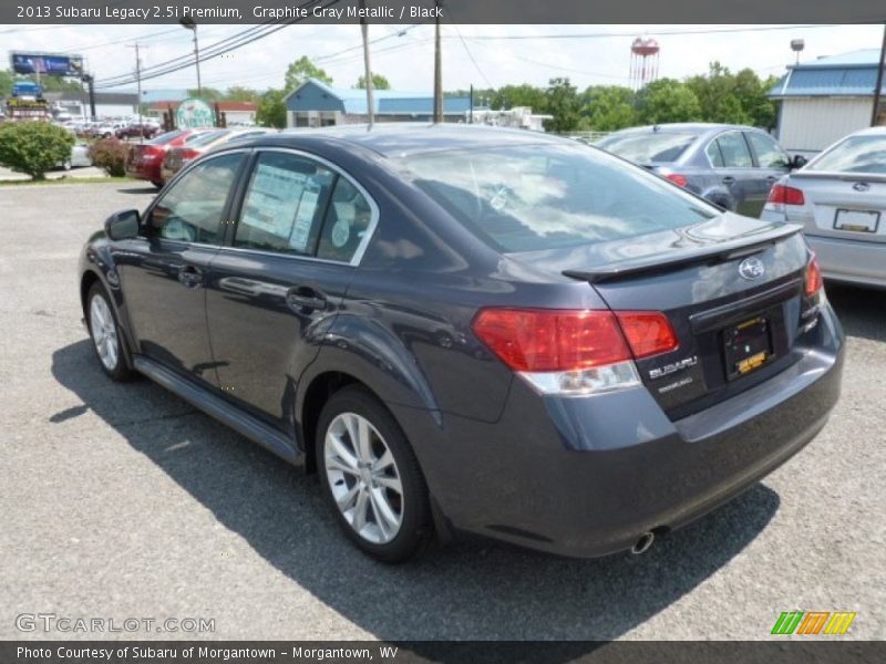 Graphite Gray Metallic / Black 2013 Subaru Legacy 2.5i Premium