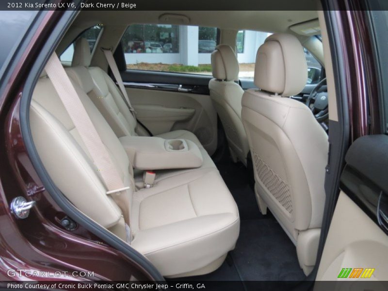 Dark Cherry / Beige 2012 Kia Sorento LX V6