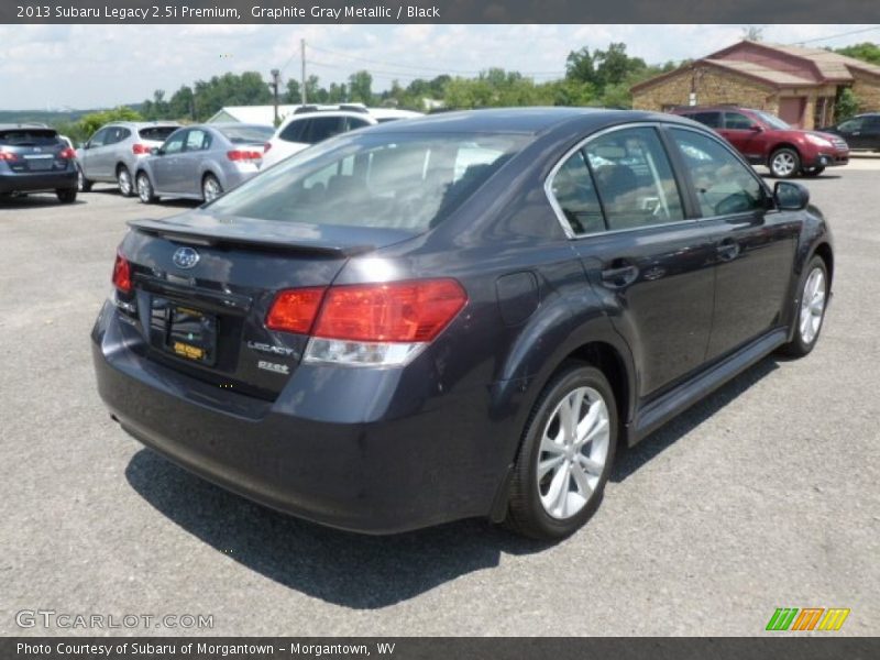 Graphite Gray Metallic / Black 2013 Subaru Legacy 2.5i Premium