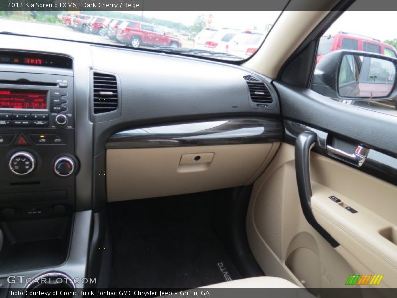 Dark Cherry / Beige 2012 Kia Sorento LX V6