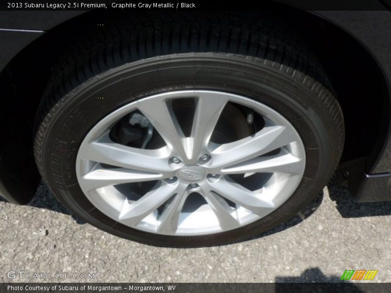 Graphite Gray Metallic / Black 2013 Subaru Legacy 2.5i Premium