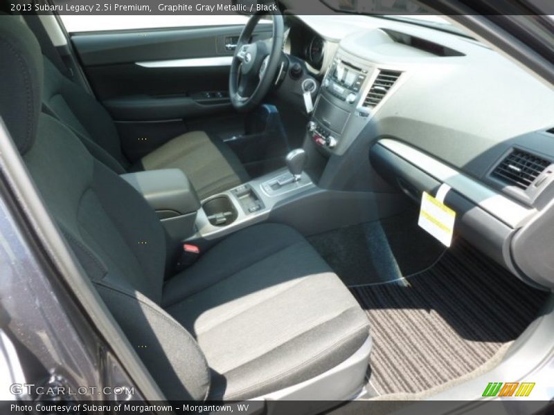 Graphite Gray Metallic / Black 2013 Subaru Legacy 2.5i Premium