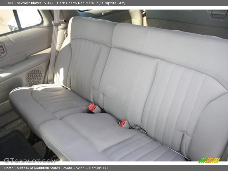 Dark Cherry Red Metallic / Graphite Gray 2004 Chevrolet Blazer LS 4x4