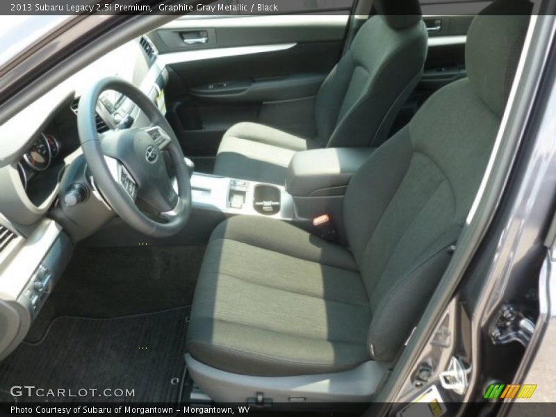 Graphite Gray Metallic / Black 2013 Subaru Legacy 2.5i Premium