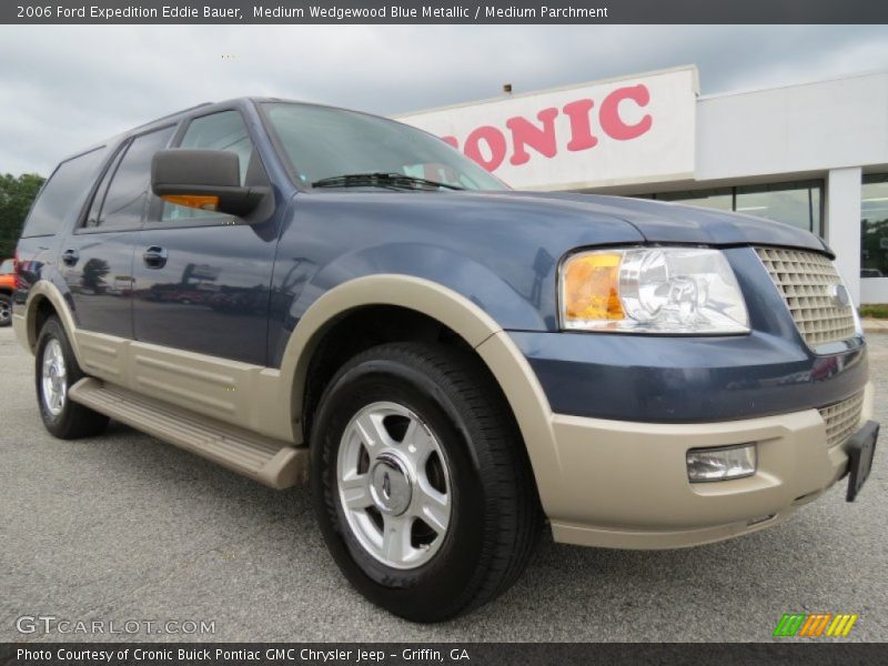 Medium Wedgewood Blue Metallic / Medium Parchment 2006 Ford Expedition Eddie Bauer