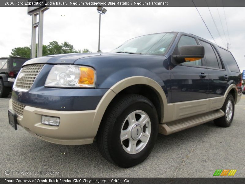 Medium Wedgewood Blue Metallic / Medium Parchment 2006 Ford Expedition Eddie Bauer