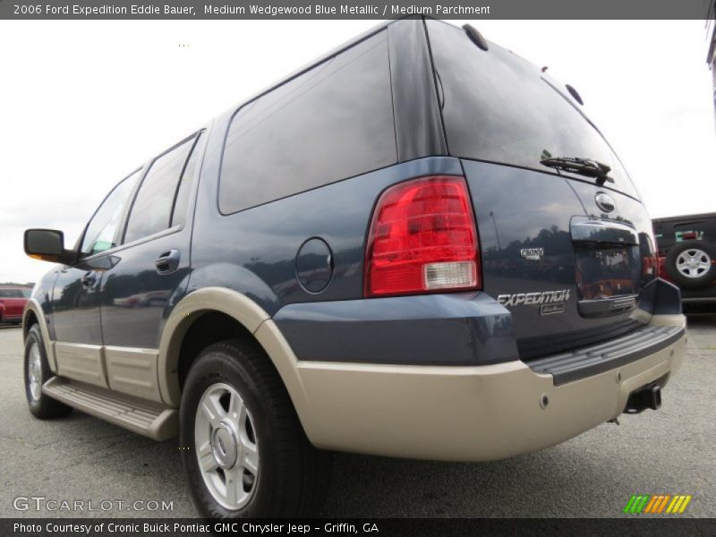 Medium Wedgewood Blue Metallic / Medium Parchment 2006 Ford Expedition Eddie Bauer